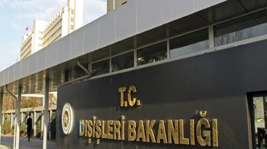 Büyükelçi Dışişleri‘ne çağrıldı