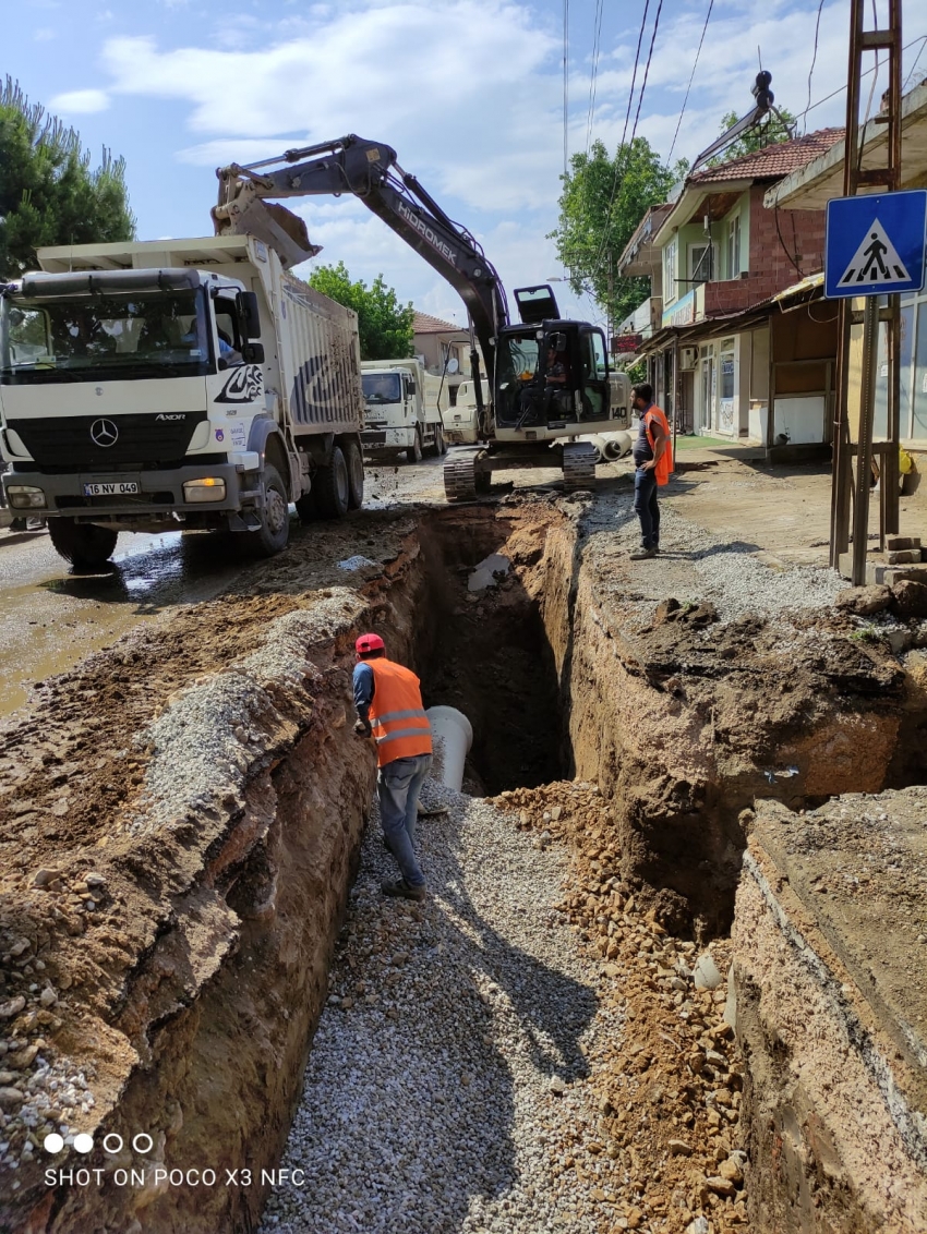 İznik Çakırca’da altyapı yenileniyor