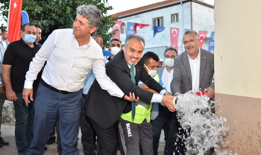 Bursa'da tankerle su taşıma dönemi tarih oldu 