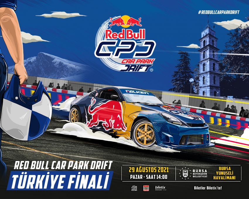 Bursa'da RedBull Car Park Drift 2021 heyecanı