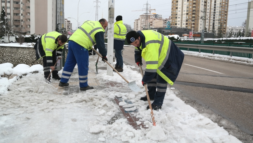 Bursa Büyükşehir'den yoğun çalışma!