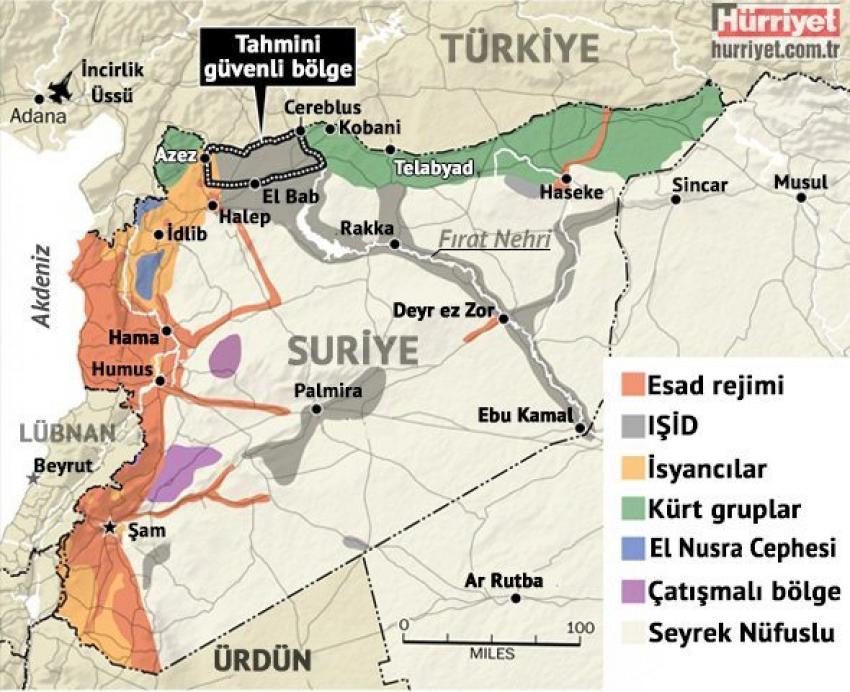 Kilis'in 20 km ötesinde çatışma! 