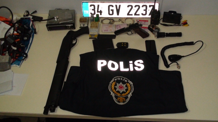 Çakma'' polisten garip açıklama: Polisliği sevdiğim için yaptım