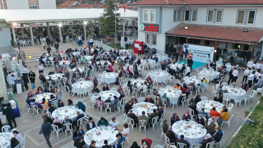 Harmancık’ta iftar bereketi