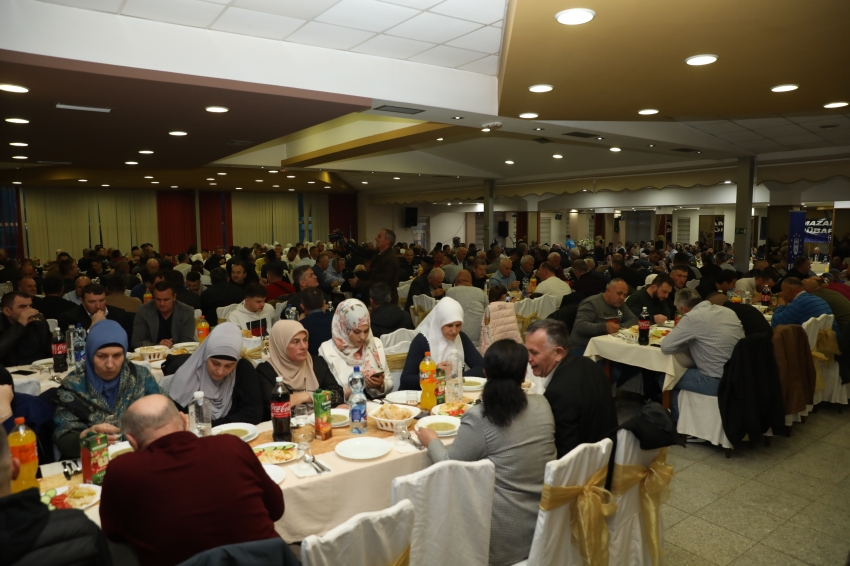 Bursa Büyükşehir'de Sırbistan'ın Sancak Bölgesi'nde iftar 