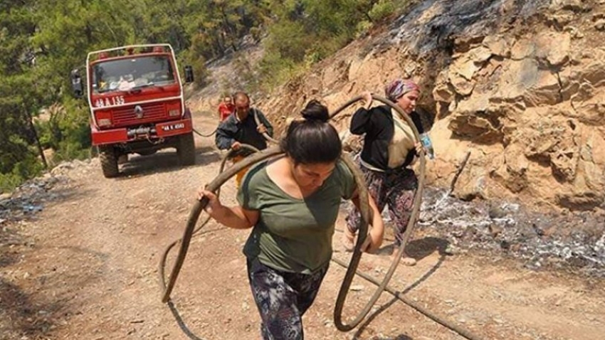 Yangının sembol ismi Merve Koçyiğit yaşadıklarını anlattı