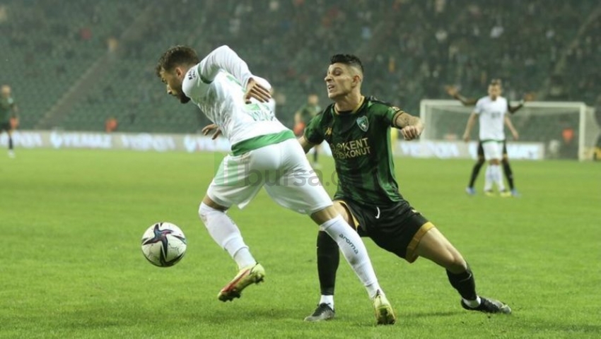 Bursaspor Kocaelispor ile karşılaşıyor 