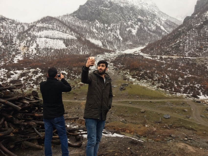 Beytüşşebap'ta çığ düştü