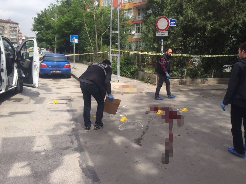 Önce eşini, ardından kendisini vurdu