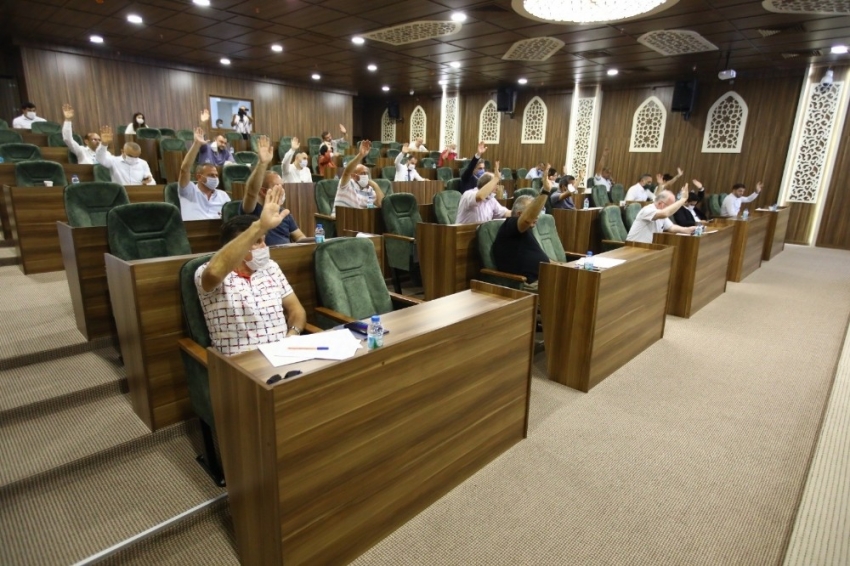 Yeni hizmet binasında ilk meclis toplantısı