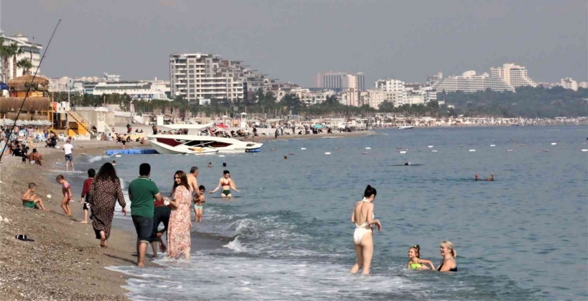 Antalya'da deniz keyfi