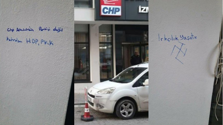 CHP İl Binasına saldırı