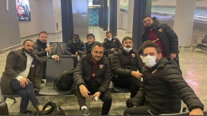 Kayserispor futbolcuları ve çalışanları İstanbul'da mahsur kaldı