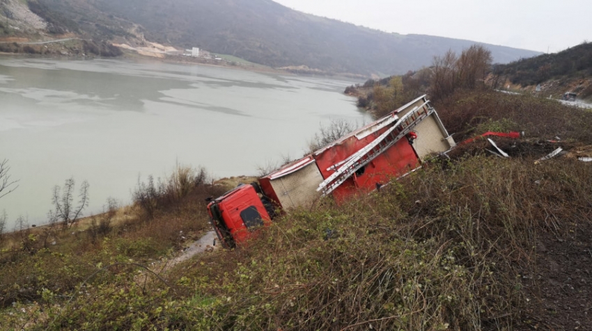 Bursalı itfaiyeciler ölümden döndü