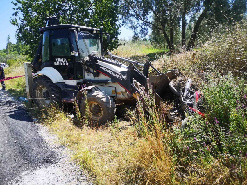 Bursa'da yol çalışmasını izleyen şahıs canından oldu