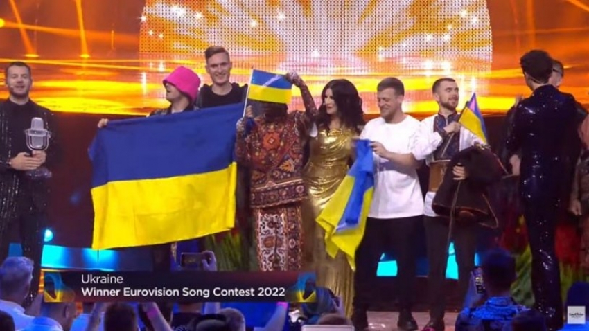 Eurovision 2022'nin birincisi Ukrayna oldu