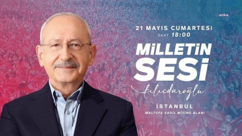 CHP'nin yarınki 'Milletin Sesi' mitinginin detayları belli oldu