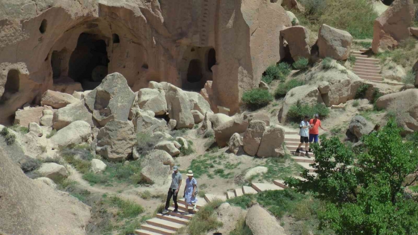 Kapadokya’da en çok Zelve Açık Hava Müzesi ziyaret ediliyor