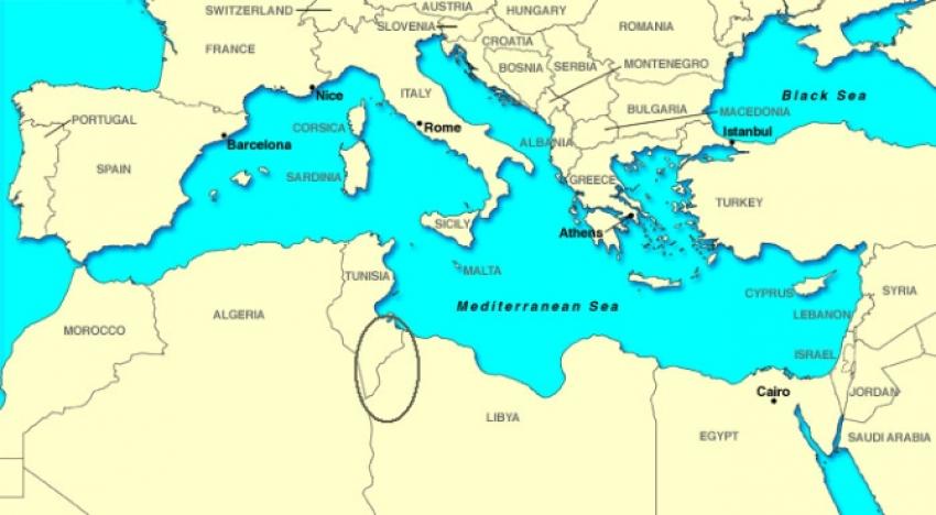 Tunus Libya sınırına duvar örüyor