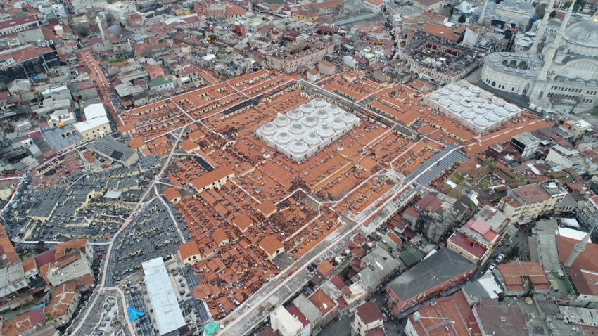 Kapalıçarşı’nın restorasyonu büyük ölçüde tamamlandı