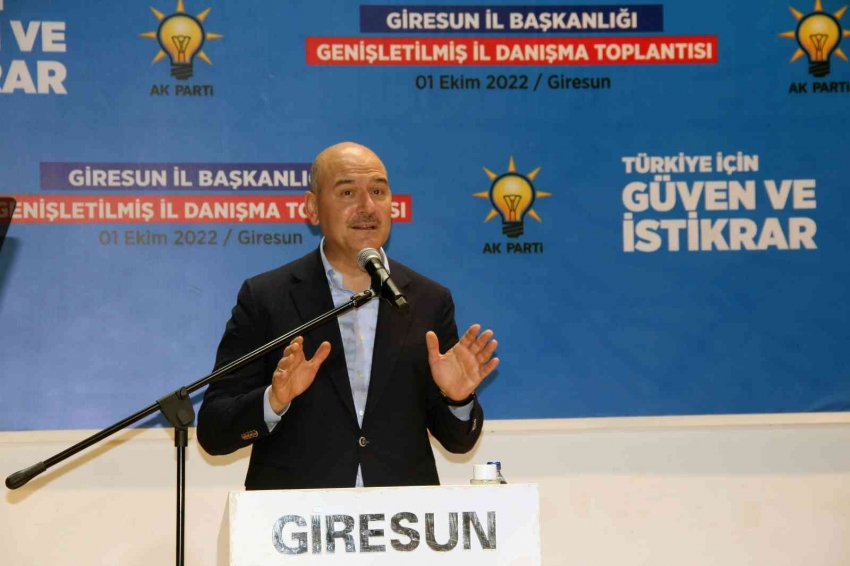 İçişleri Bakanı Soylu: “Mersin’deki eylem Amerika merkezli bir eylemdir”