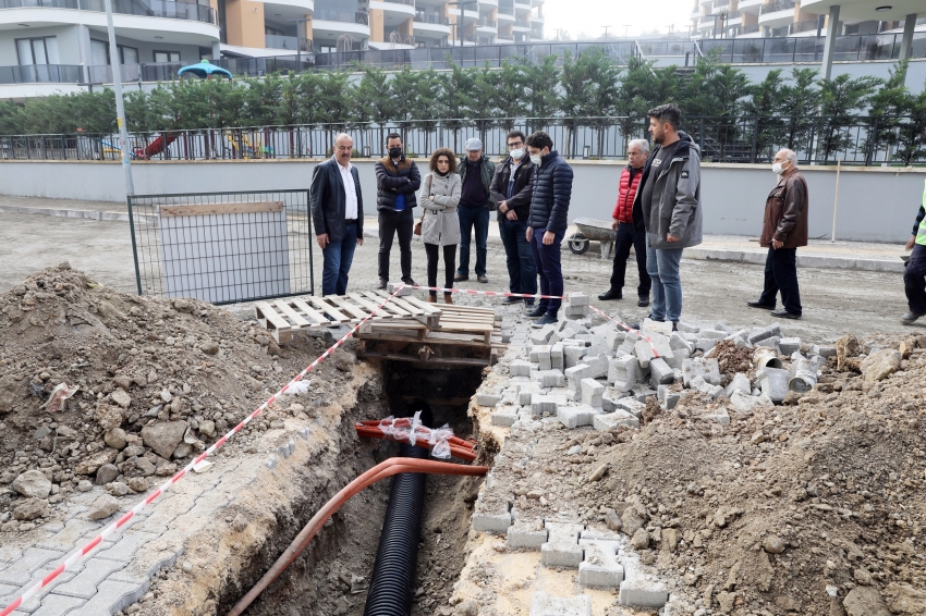 Mudanya'da çalışmalar tüm hızıyla devam ediyor