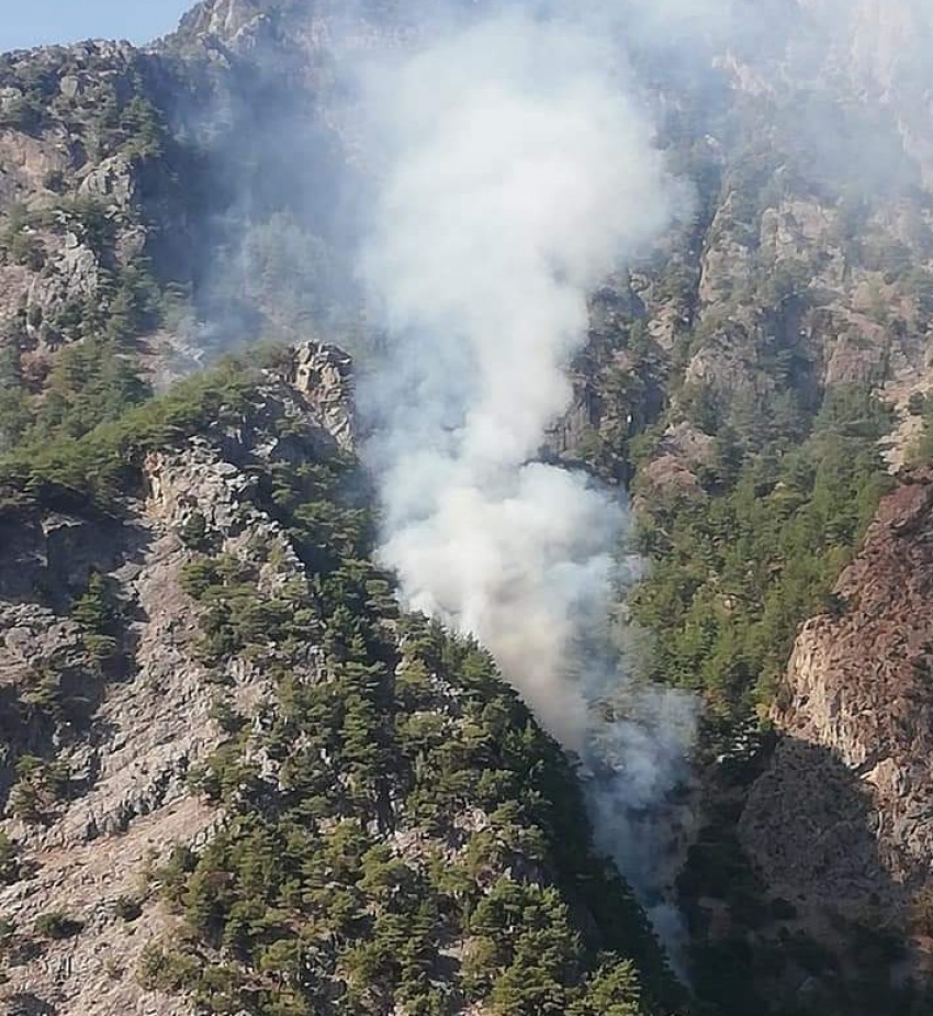 Kahramanmaraş’ta örtü yangını