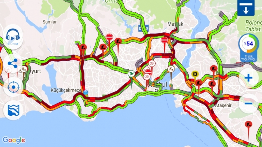 Okul servisleri trafiğe çıktı, yoğunluk arttı