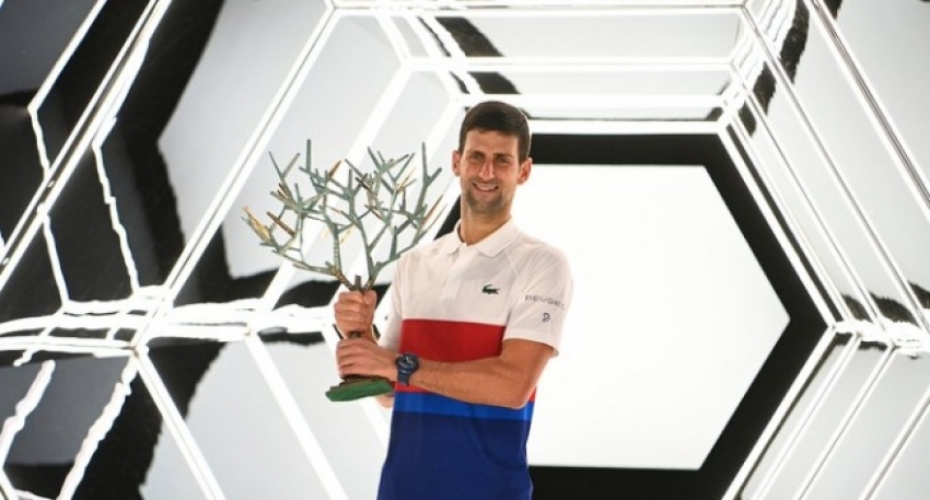 Paris Masters'da şampiyon Djokovic