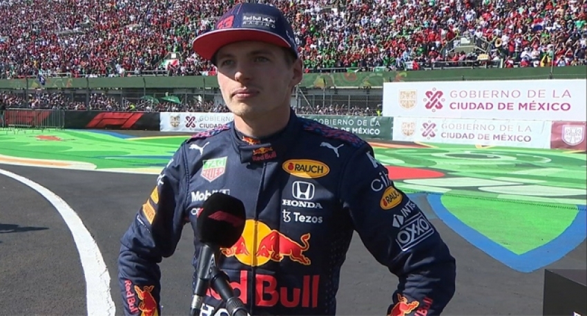 Meksika'da zafer Max Verstappen'in