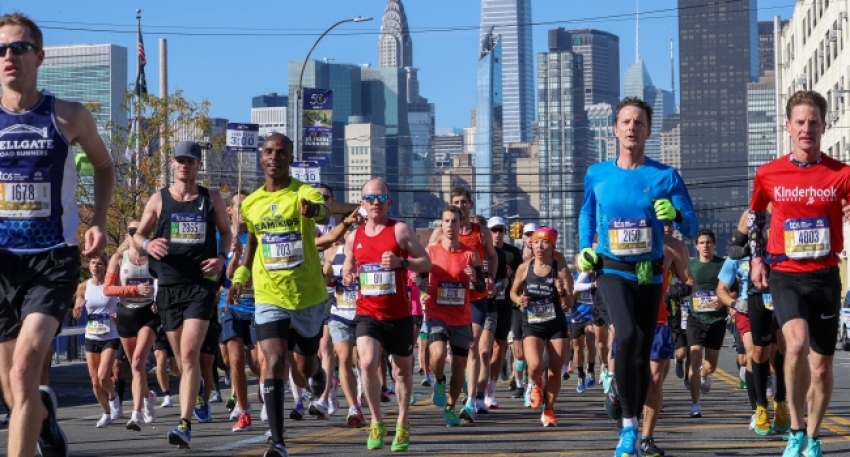 New York Maratonu 50. kez koşuldu