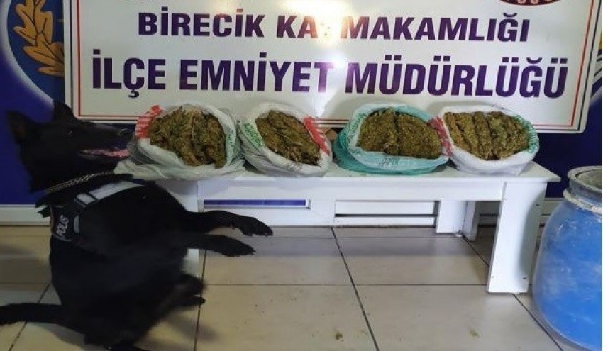 Narkotik köpeği ’Kyra’ uyuşturucuya geçit vermedi