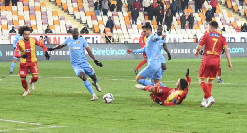 Kayserispor 1 puanı uzatmada kurtardı