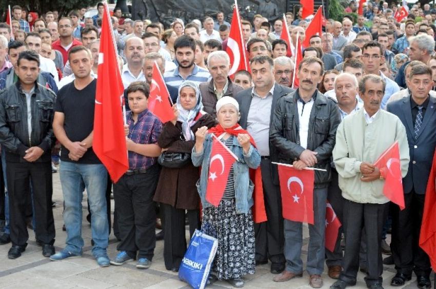 Kastamonu’dan teröre büyük öfke