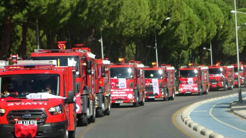 Belediye itfaiye araç sayısını 167’ye yükseltti