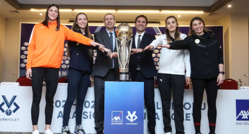 Kupa Voley Final Etabı'nın basın toplantısı düzenlendi