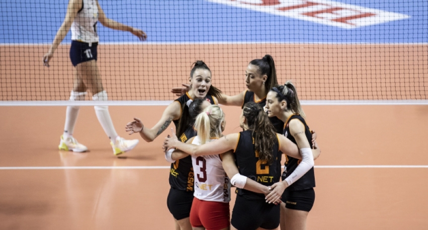 Galatasaray HDI Sigorta ligi beşinci bitirdi