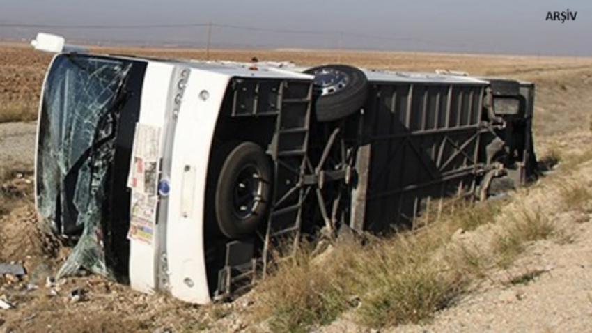 Ankara'da yolcu otobüsü kazası