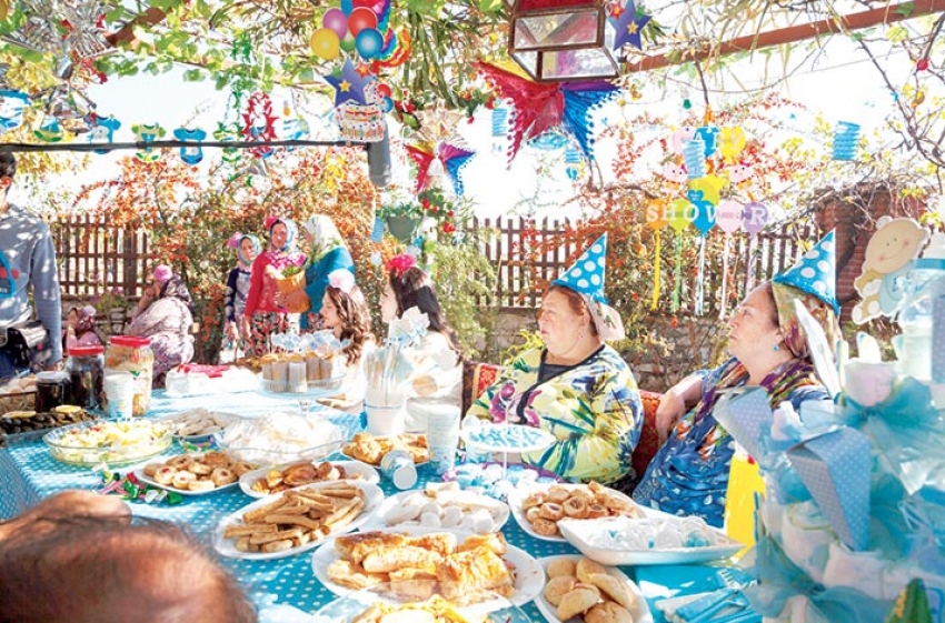 Köy usulü ‘baby shower’