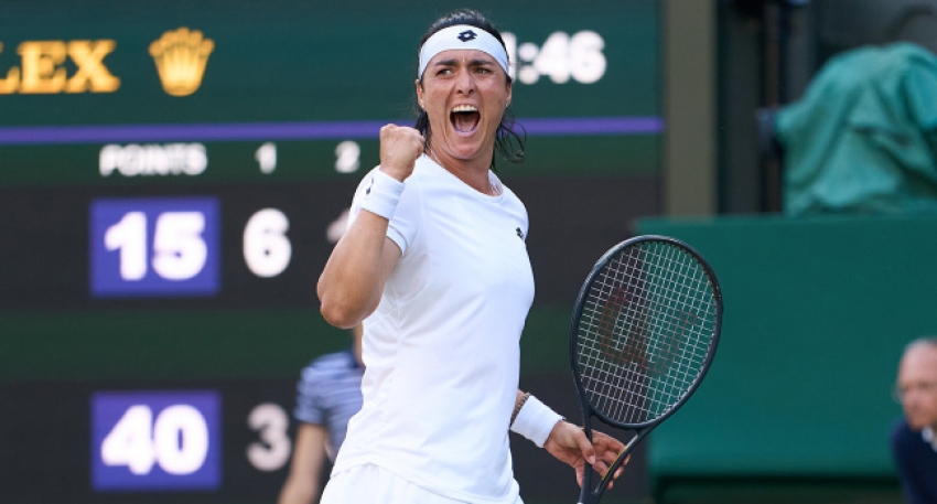 Ons Jabeur, Wimbledon'da yarı finalde