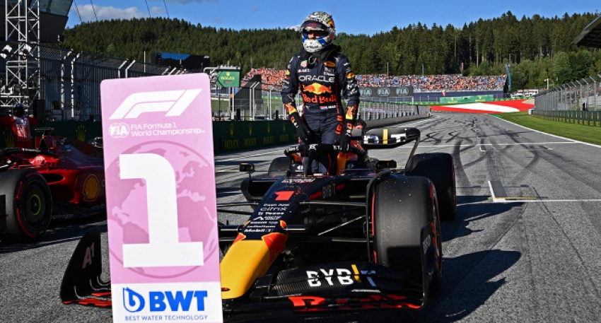 Avusturya'da ilk cep Verstappen'in