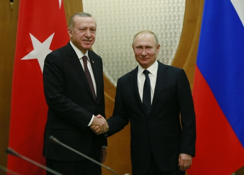 Cumhurbaşkanı Erdoğan, Putin ile görüştü