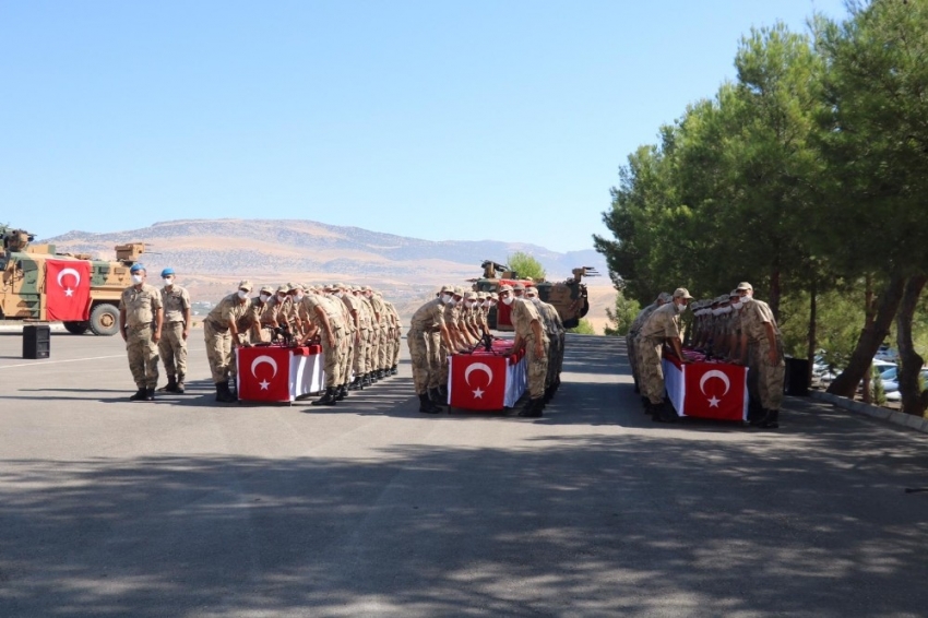 Jandarma erbaş ve erler yemin etti