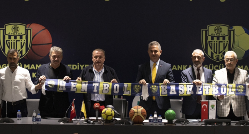 Ankaragücü basketbol ve hentbol liglerinde de yer alacak