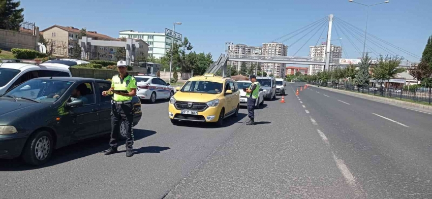 Tatil dönüşü dron destekli trafik denetimi