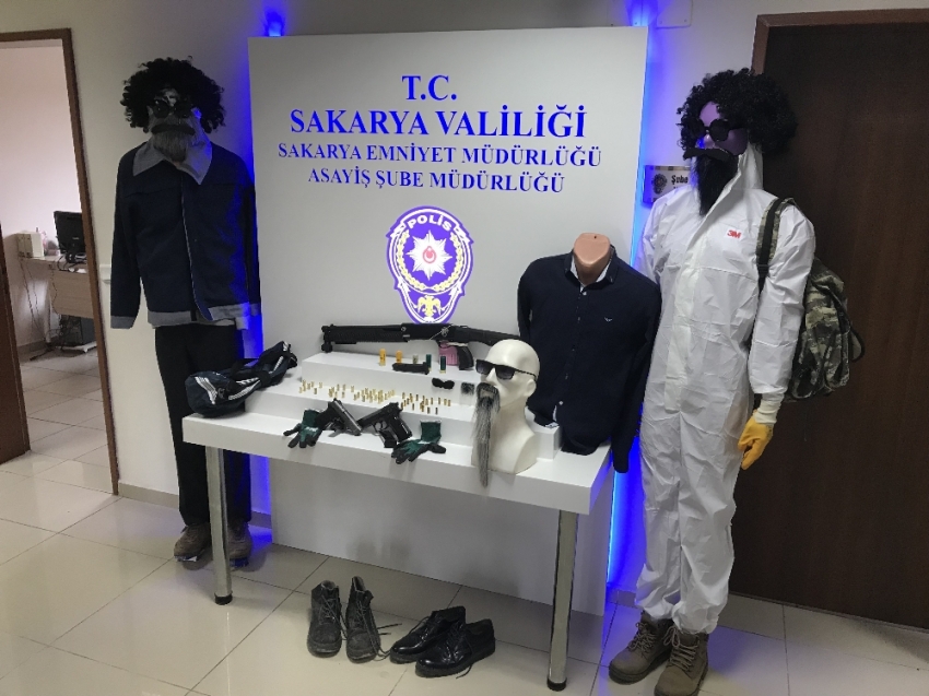 Kılıktan kılığa giren gaspçı yakalandı