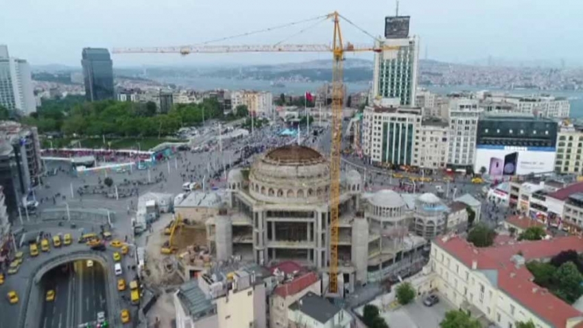 Taksim Camii’nde son durum