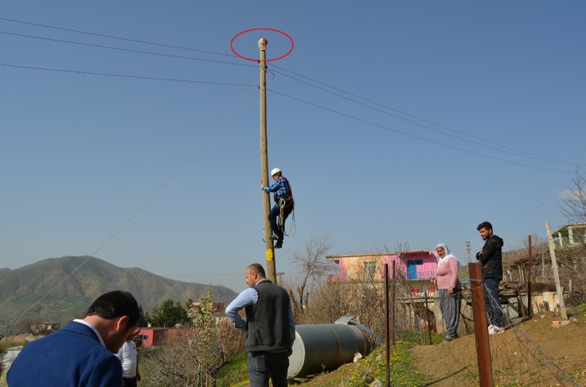 2 gün orada kaldı, imdadına DEDAŞ yetişti