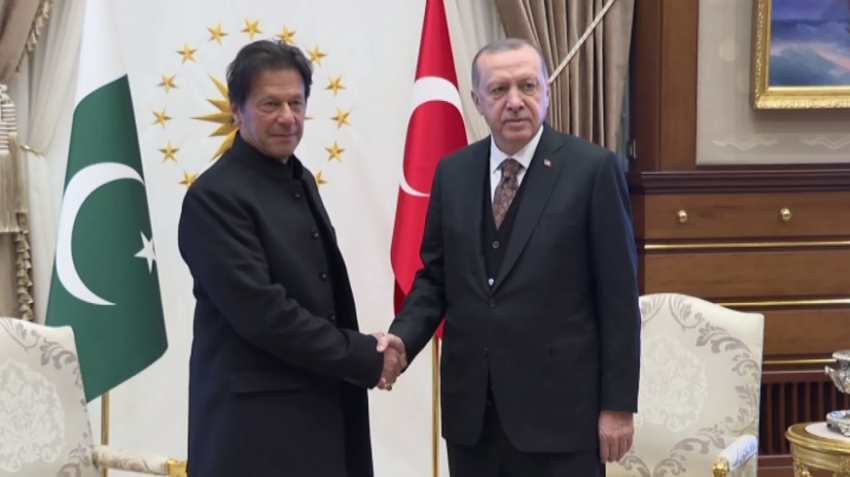 Cumhurbaşkanı Erdoğan, Pakistan Başbakanı ile görüştü