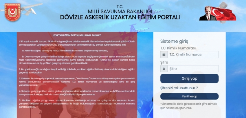 Dövizle askerlik başvuruları başladı